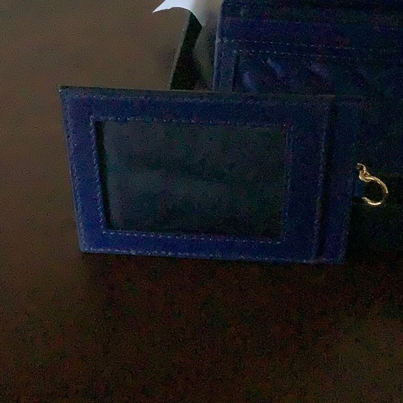 Prada Tessuto Quilted Nylon Flap Wallet 1MH132, Blue - Picture 6 of 7